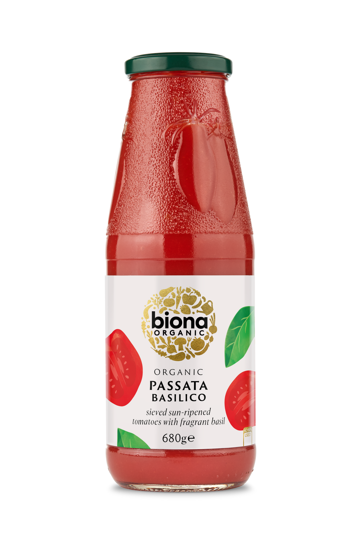 Biona Organic Passata Basilico with Basil 680g