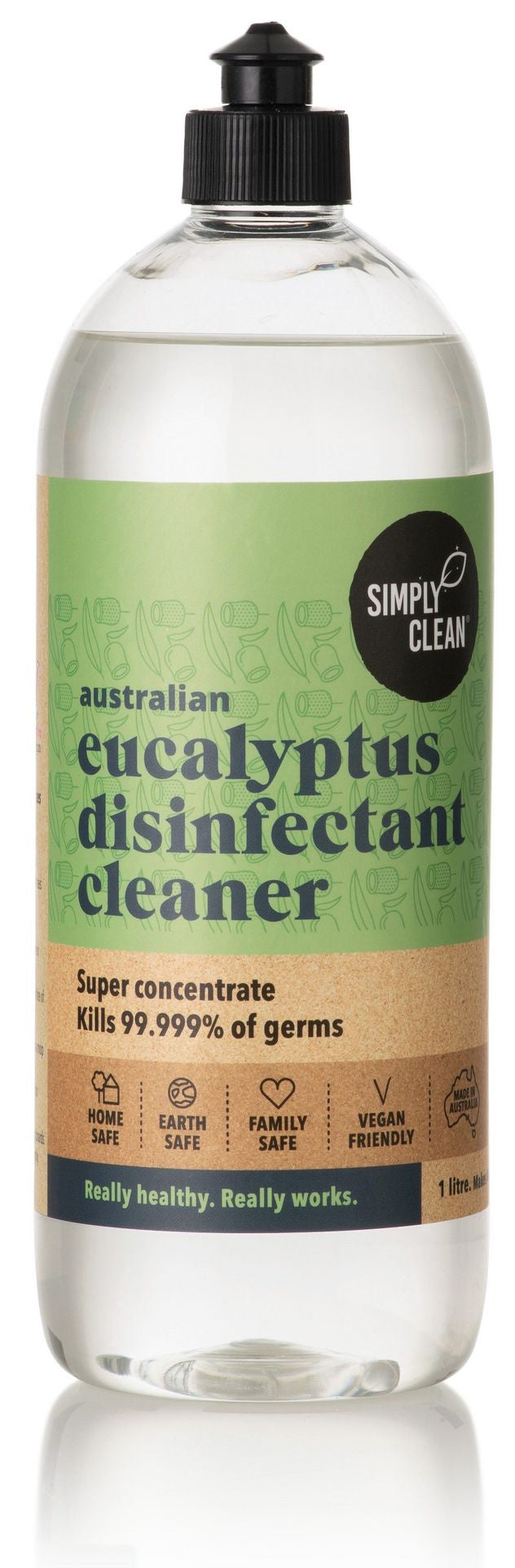 Simply Clean Eucalyptus DisinfectantCleaner 1L