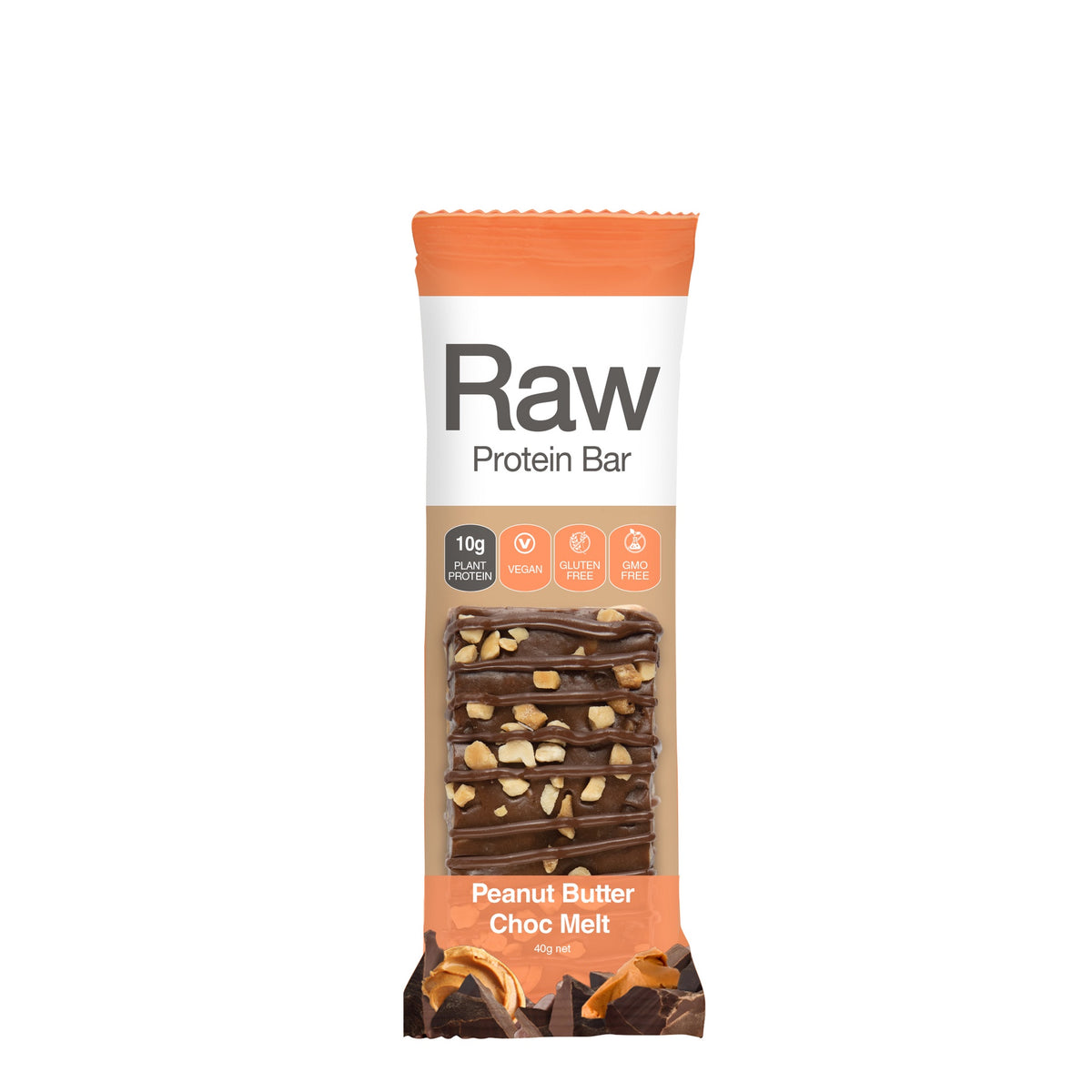 Amazonia Raw Protein Peanut Butter Choc 40g