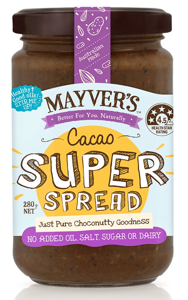 Mayver&#39;s Super Spread Cacao 280g