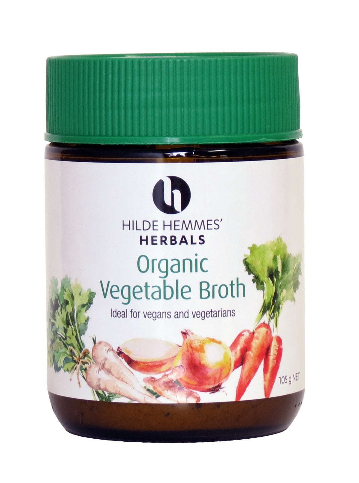 Hilde Hemmes Herbal&#39;s Organic Vegetable Broth 105g