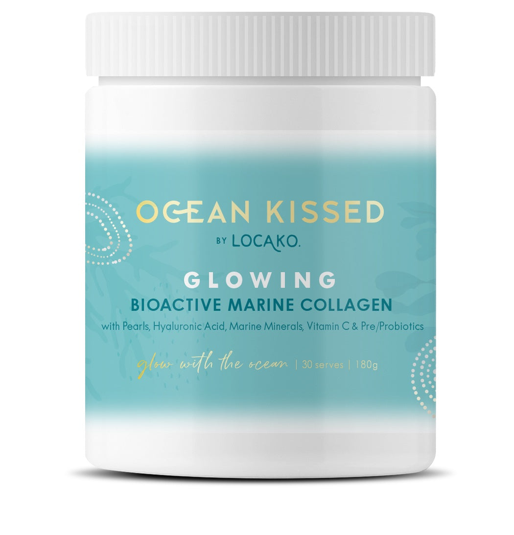 Ocean Kissed by Locako Glowing- Pearl&amp;Marine Collagen 180g