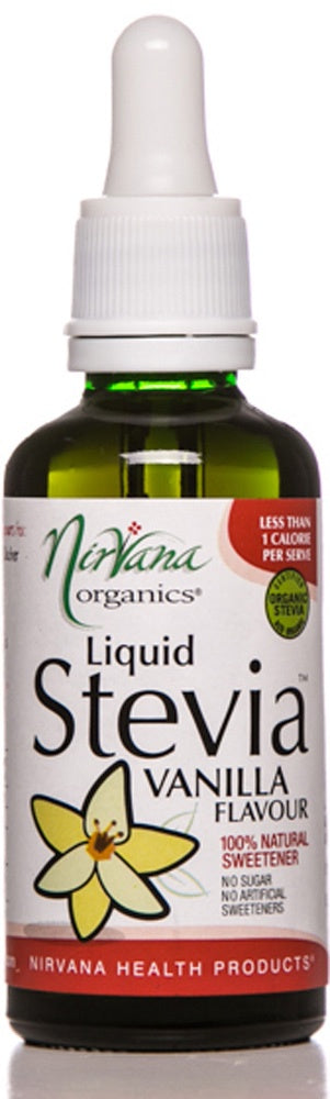 Nirvana Organics Stevia Liquid Vanilla 50ml