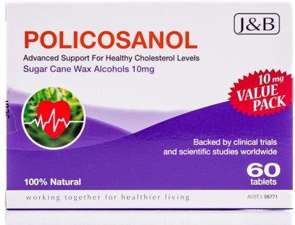 Johnson &amp; Barana Policosanol 10mg 60t