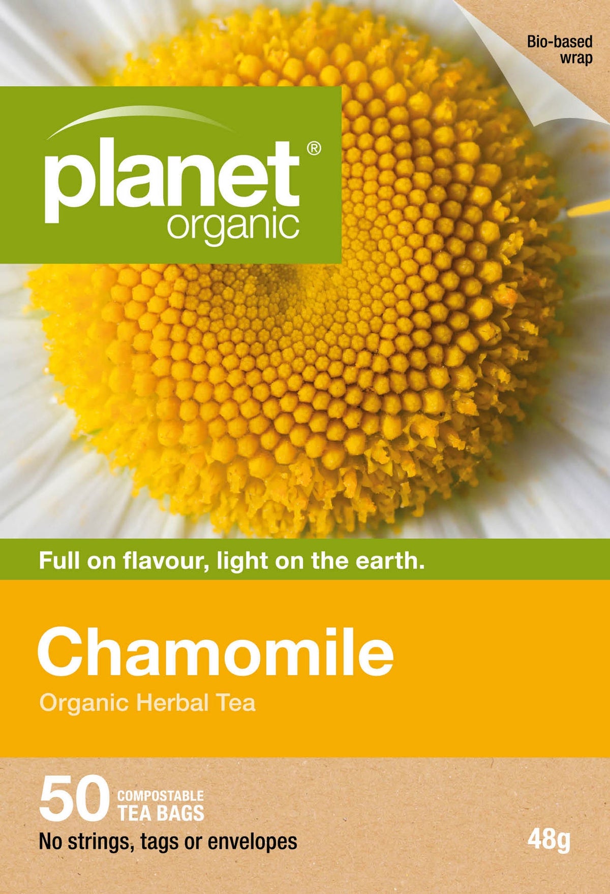Planet Organic Chamomile x 50 Tea Bags