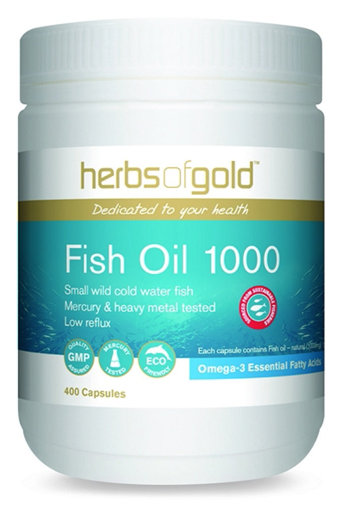 Herbs of Gold Fish Oil 1000 400c