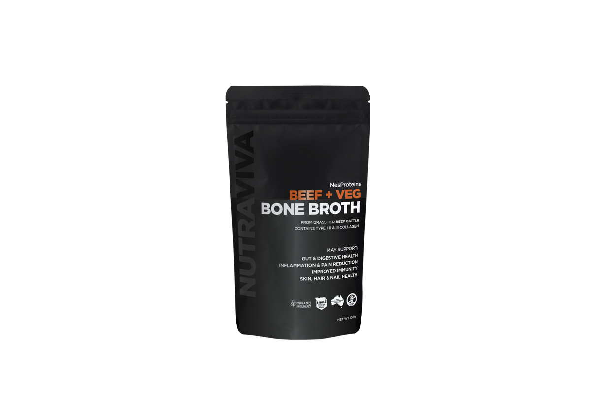 Nutraviva Beef Bone Broth Paleo 100g