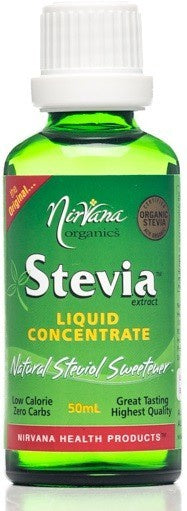 Nirvana Organics Stevia Liquid Concentrate 50ml