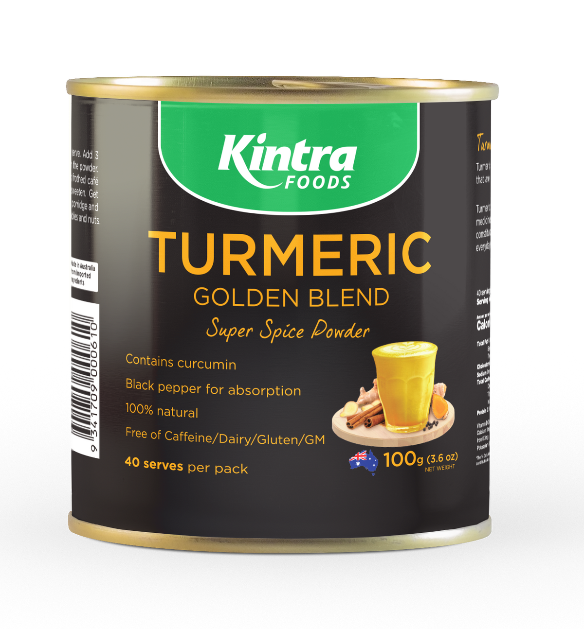 Kintra Foods Turmeric Golden Blend 100g