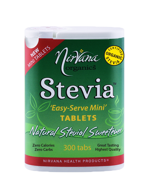 Nirvana Organics Stevia Mini Tablets 300t