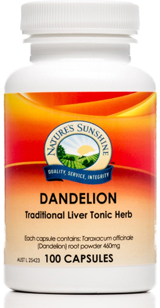 Nature&#39;s Sunshine Dandelion 460mg 100c