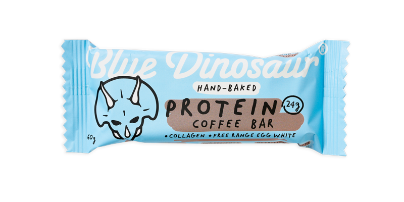 Blue Dinosaur Protein Bar Coffee 60g