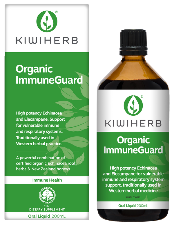 Kiwiherb Immune Guard Organic 200ml - WELL I AM
