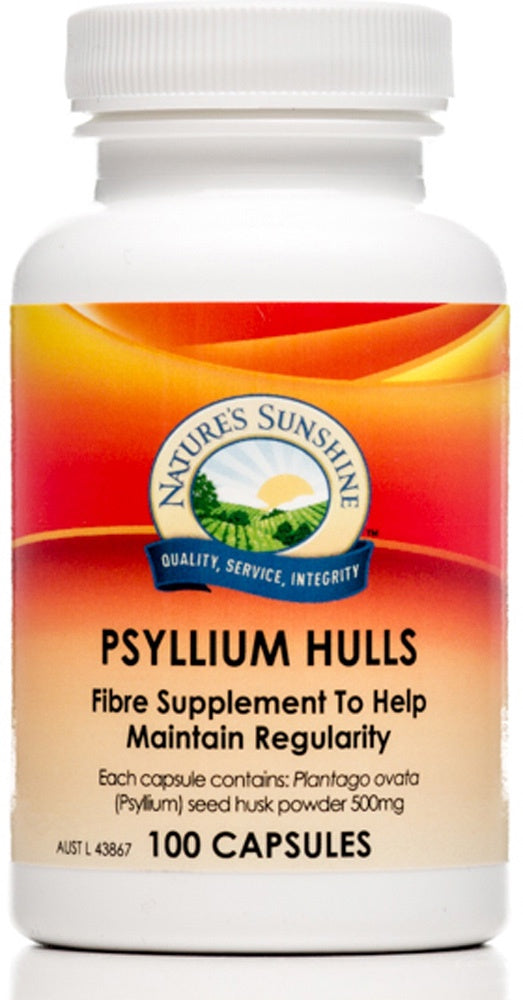 Nature&#39;s Sunshine Psyllium Hulls 500mg 100c