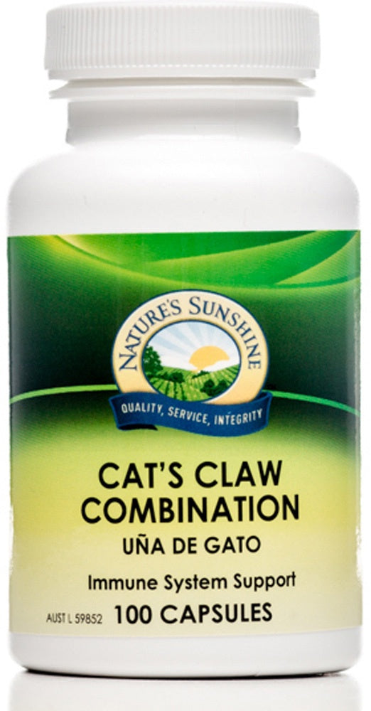 Nature&#39;s Sunshine Cat&#39;s Claw Combination 100c