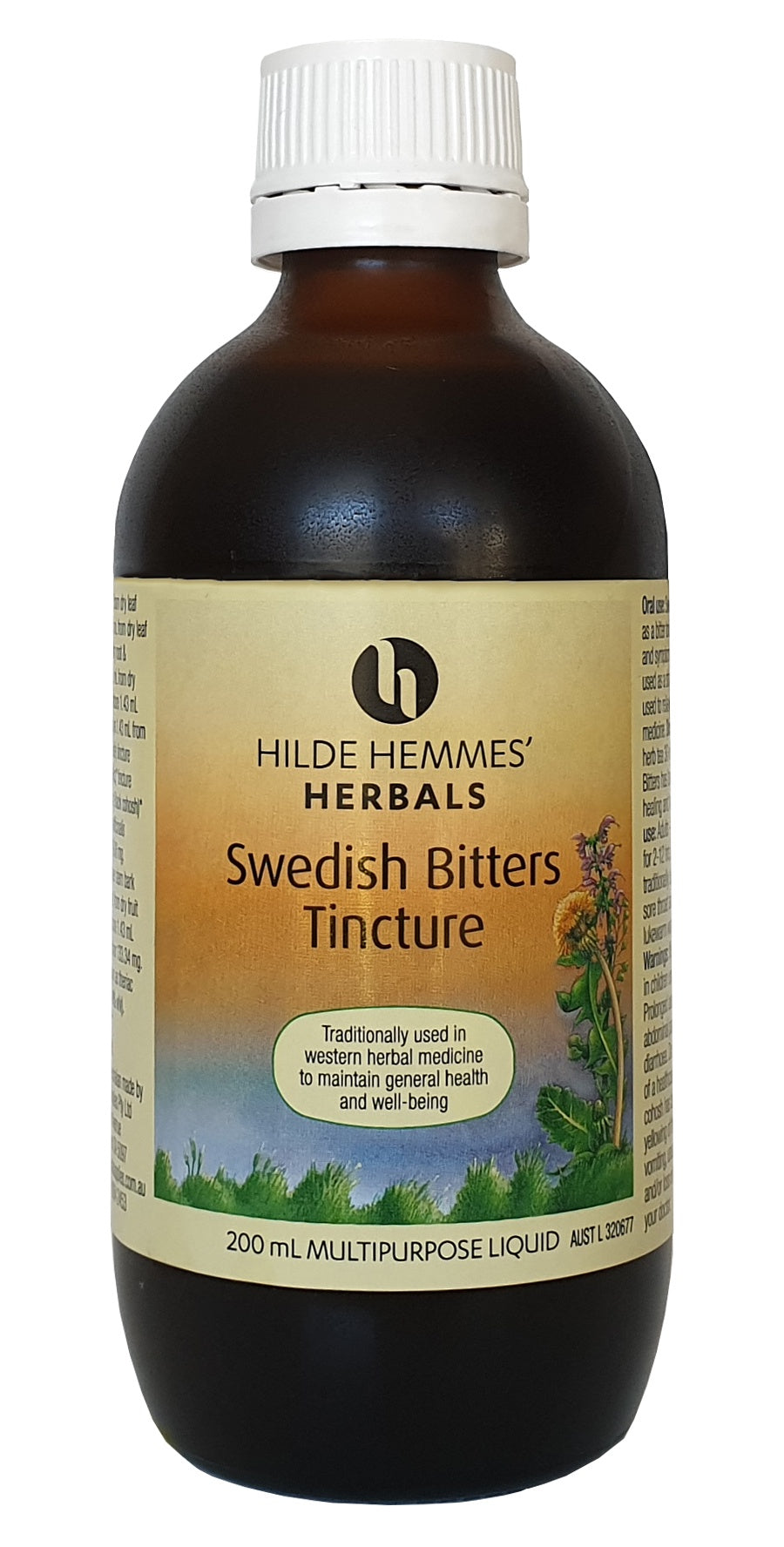 Hilde Hemmes Herbal&#39;s Swedish Bitters 200ml