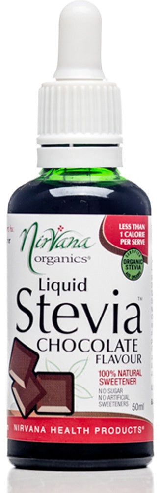 Nirvana Organics Stevia Liquid Chocolate 50ml