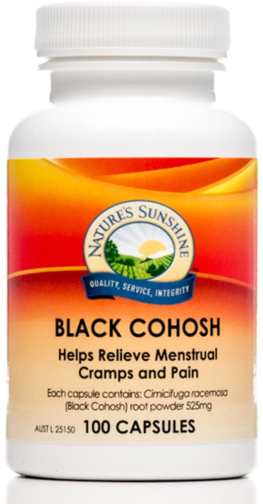 Nature&#39;s Sunshine Black Cohosh 525mg 100c