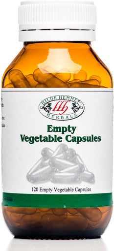 Hilde Hemmes Herbal&#39;s Vegetable Capsules (Empty) 120c