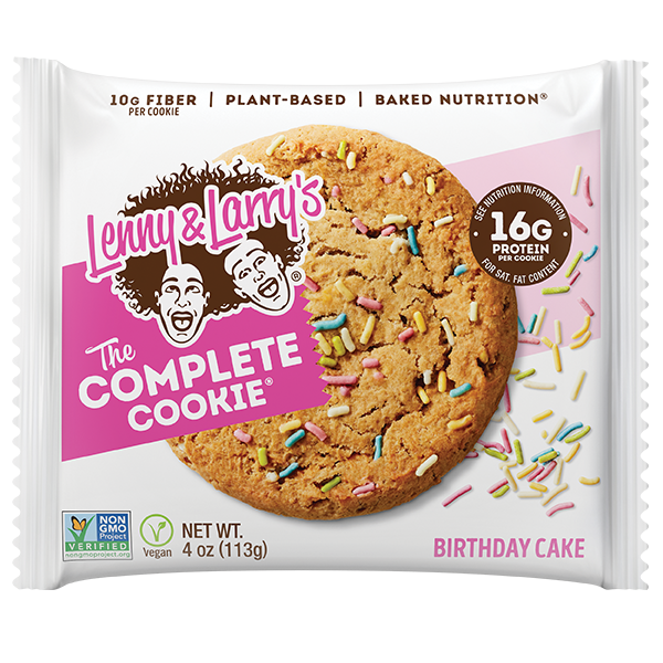 Lenny &amp; Larry Complete Cookie Birthday Cake 113g