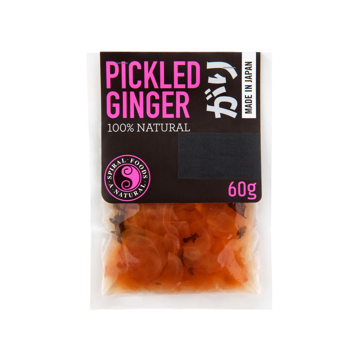 Spiral Pickled Ginger 60g