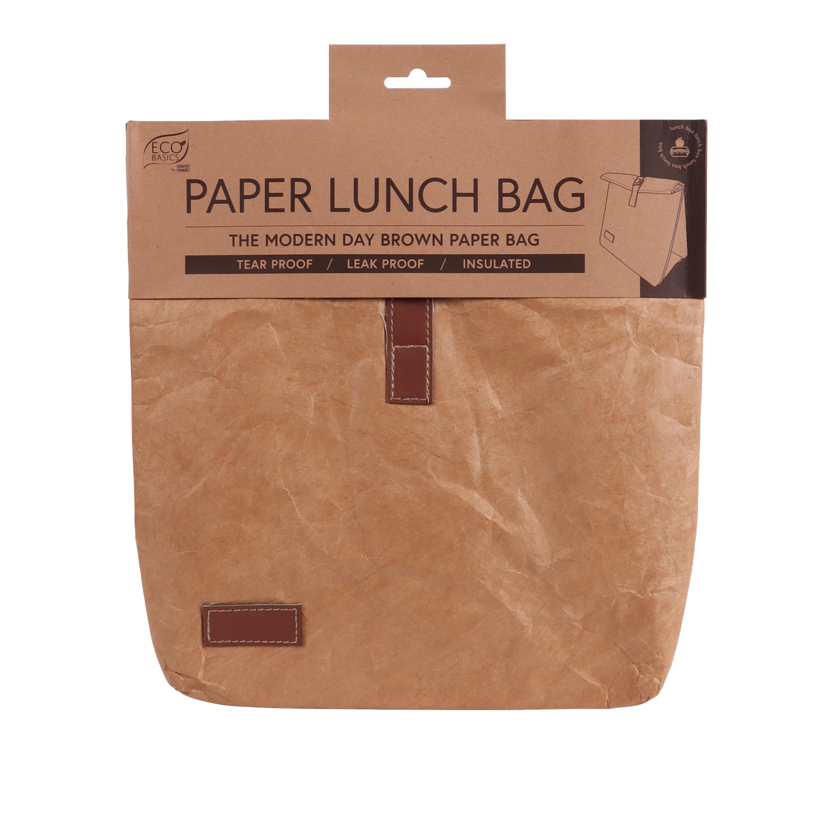 White Magic Eco Basics Paper Lunch Bag