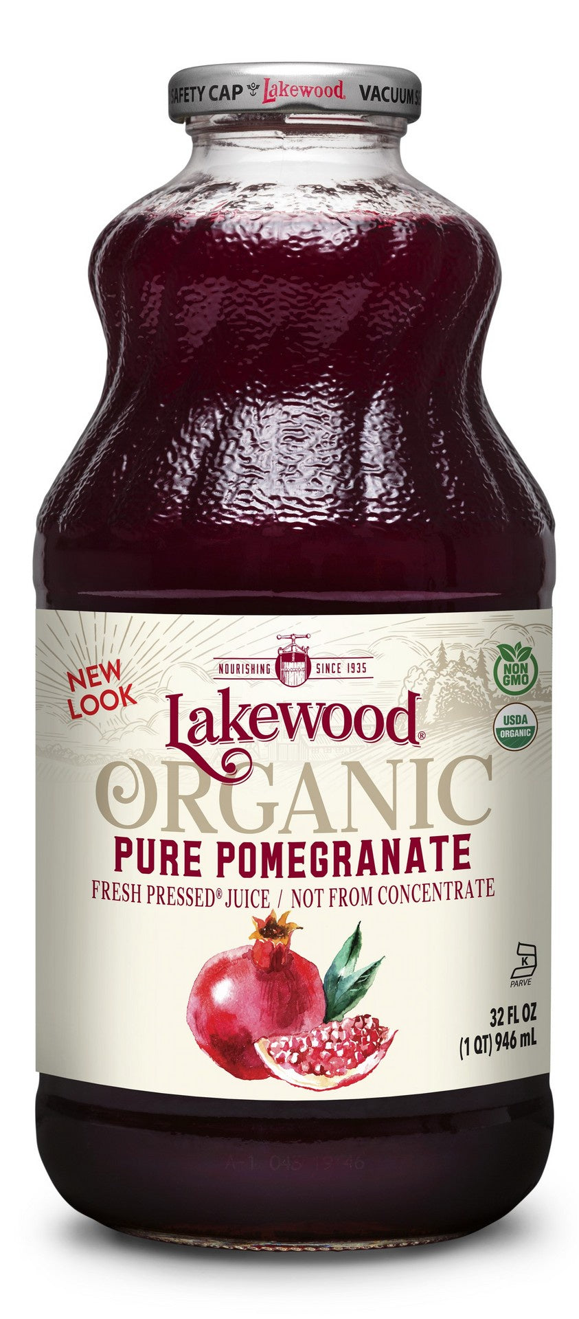 Lakewood Pomegranate Juice Organic 946ml