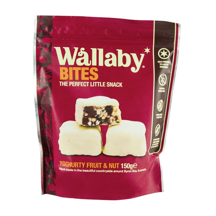 Wallaby Bites Yoghurty Fruit &amp; Nut 150g