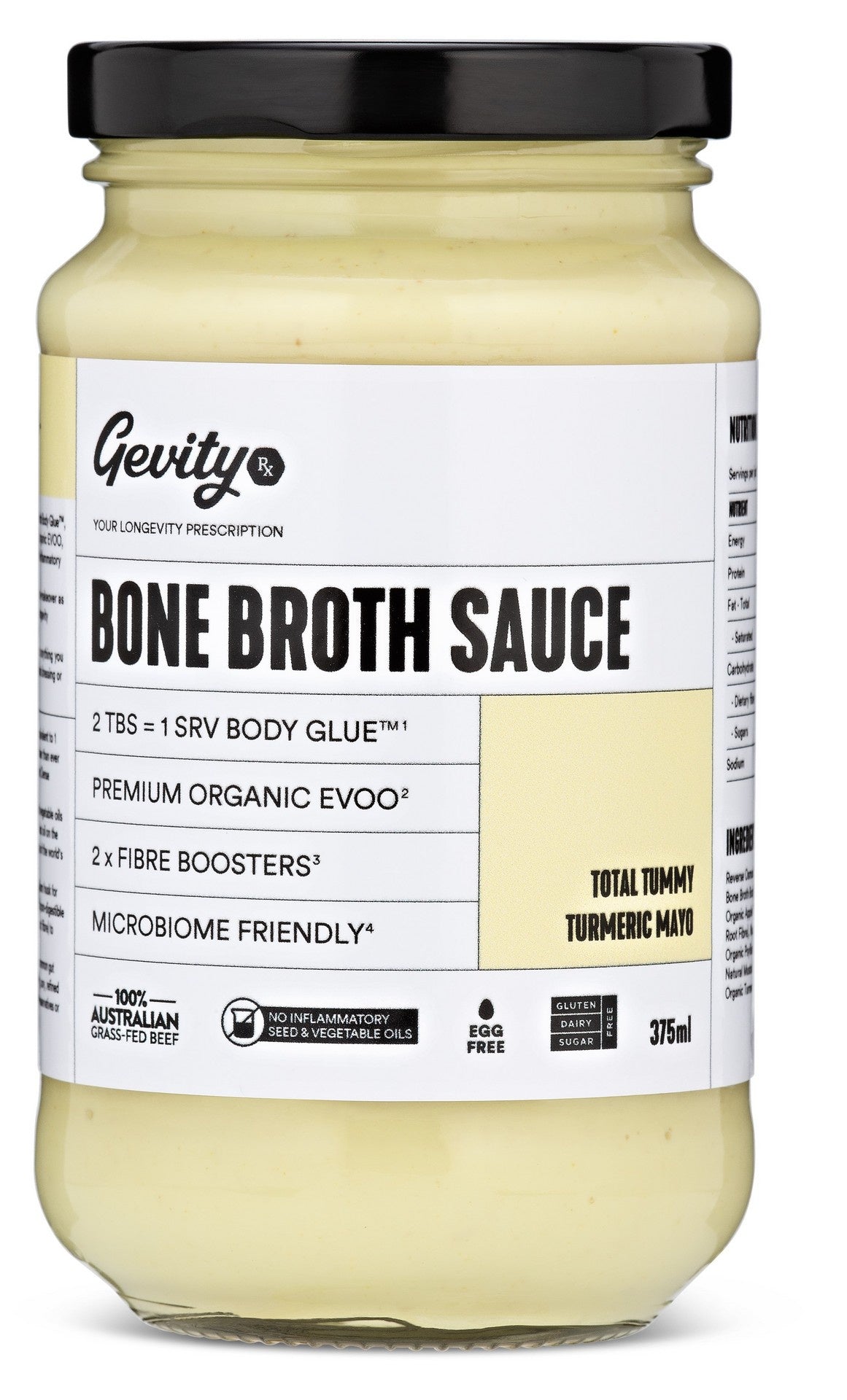 GevityRX Total Tummy Mayo BoneBroth Sau 375ml