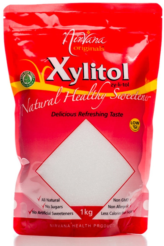 Nirvana Originals Xylitol Stand-Up Pouch Ziplock 1kg