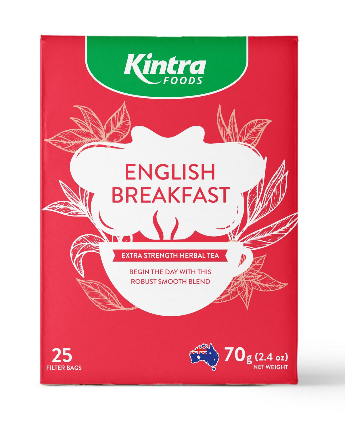 Kintra Foods English Breakfast x 25 Tea Bags