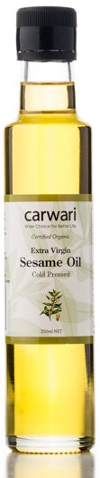 Carwari Organic Sesame Oil Extra Virgin 250ml