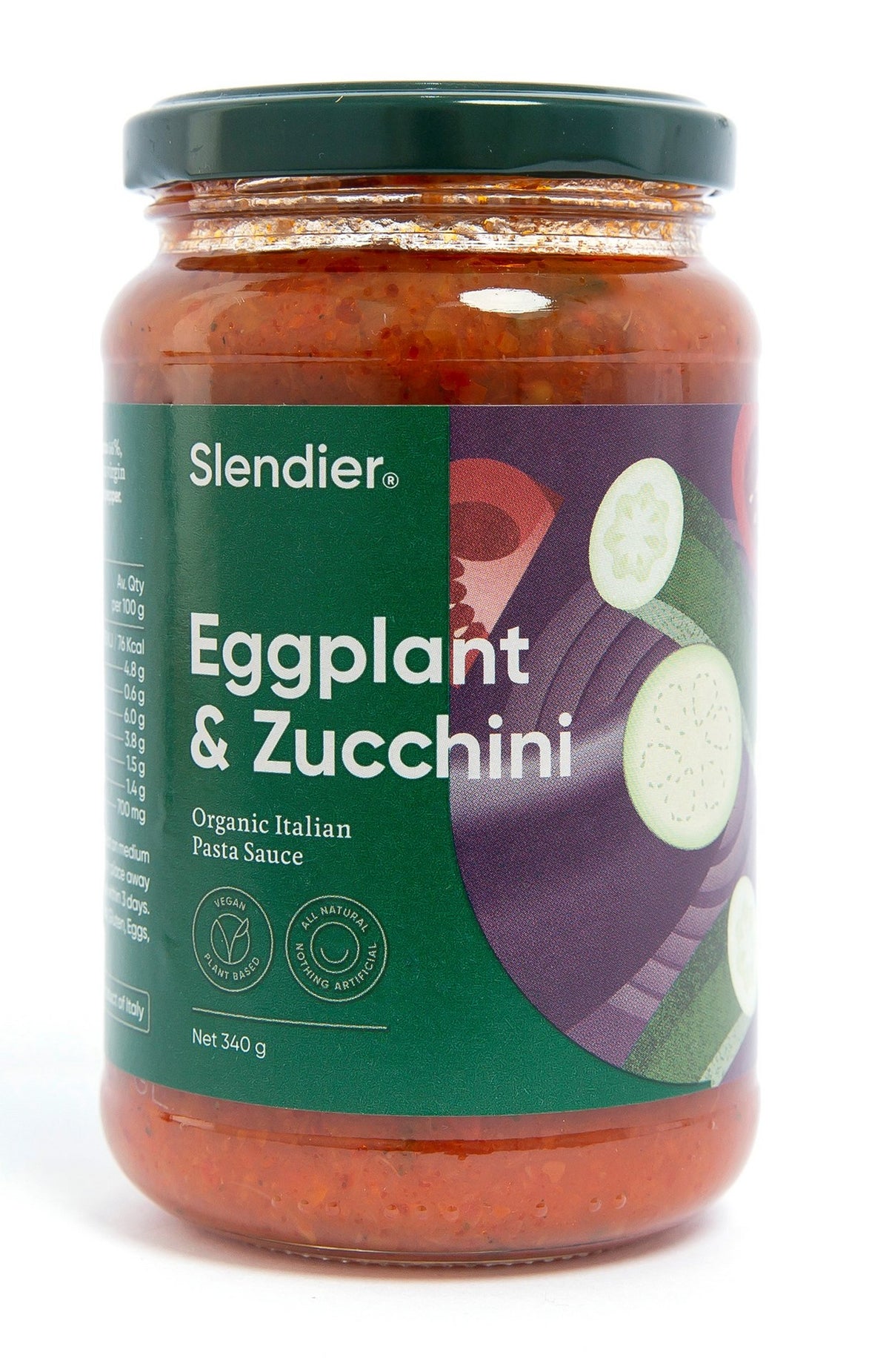 Slendier Eggplant Zucchini Ragu Sauce 340g