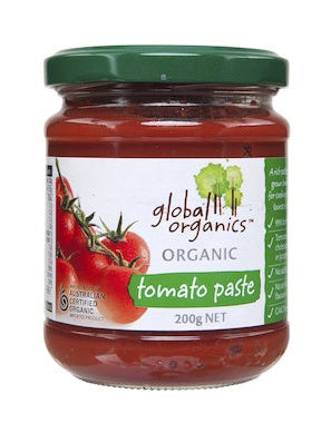 Global Organics Tomato Paste Organic 200g