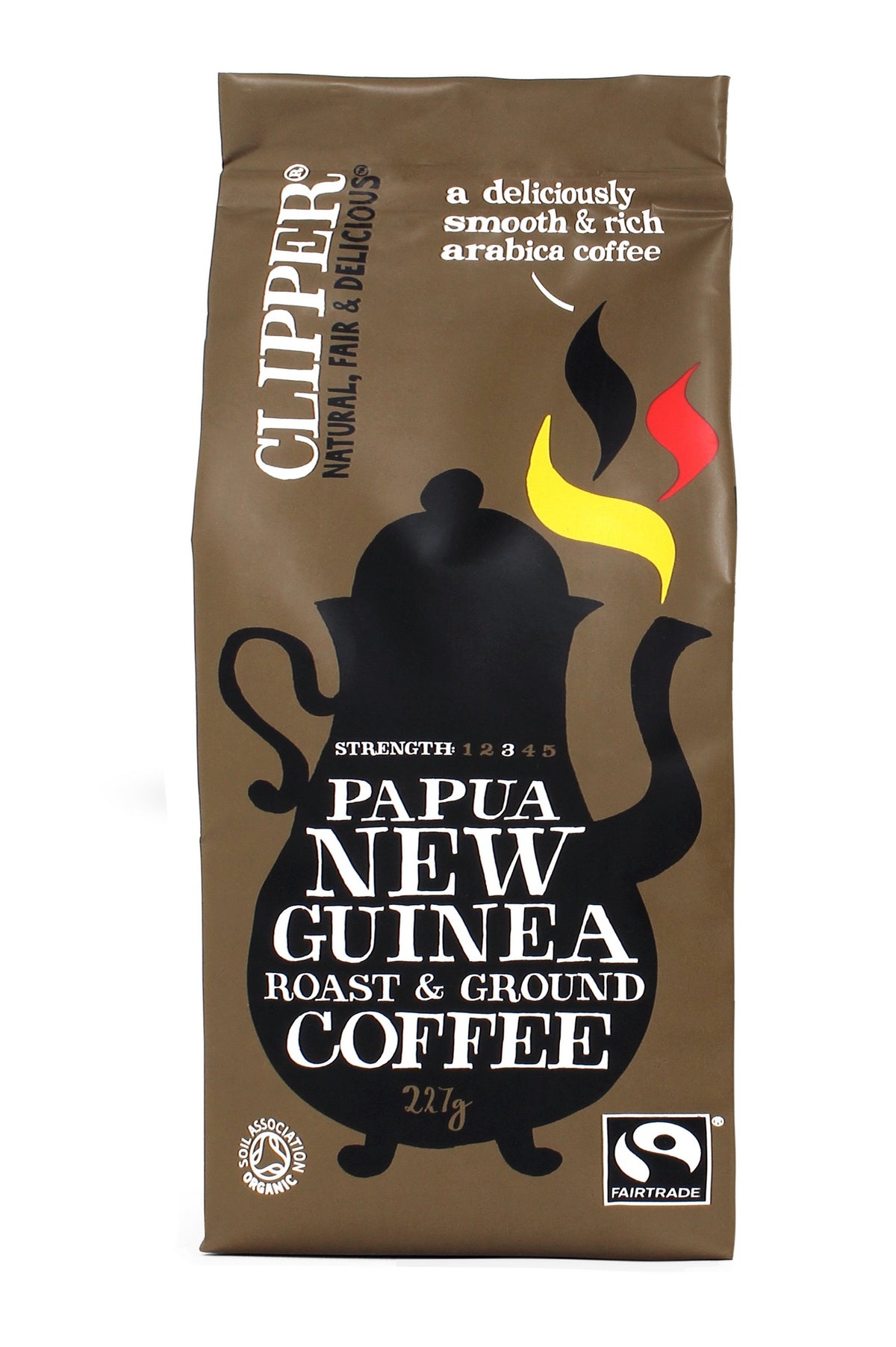 Clipper Coffee Roast Ground Arabica 227g