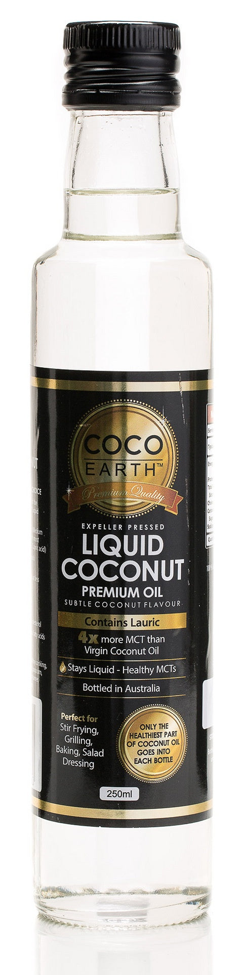 Coco Earth Liquid Coconut Oil 250ml