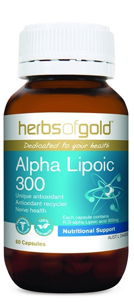 Herbs of Gold Alpha Lipoic 300 60c