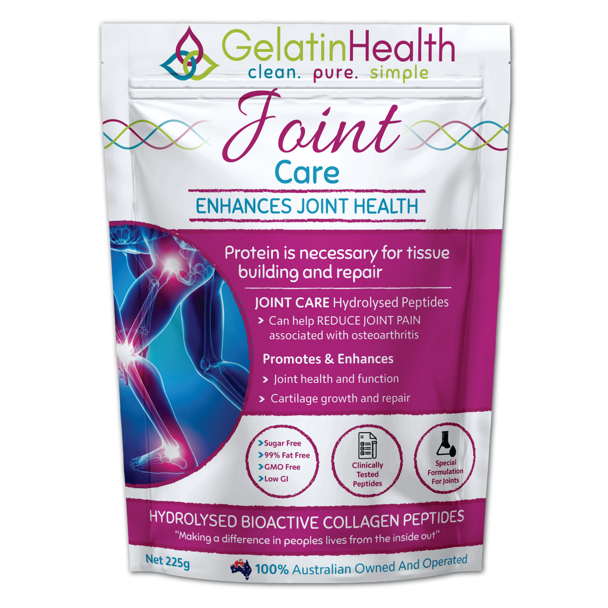 Gelatin Health Joint Collagen 225g