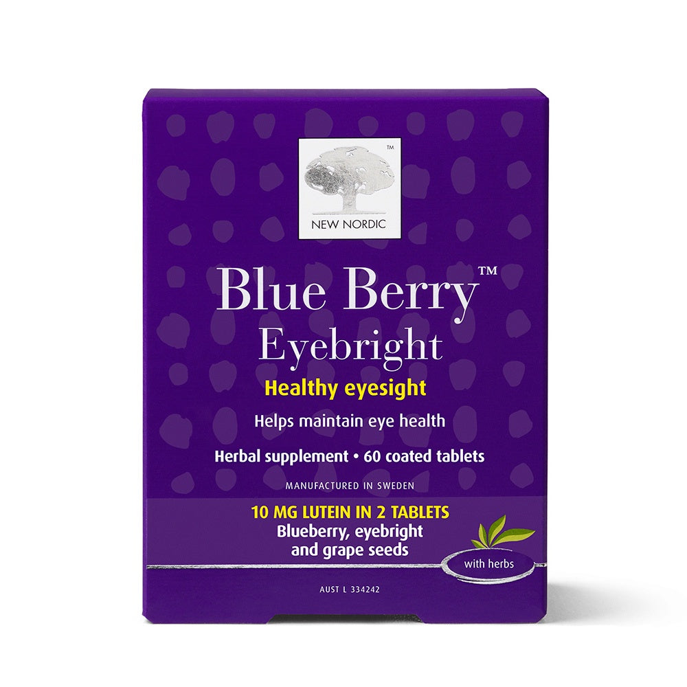 New Nordic Blue Berry Eyebright 60t