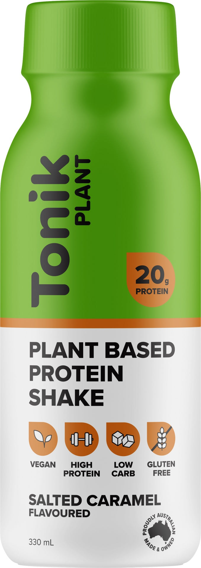 Tonik Plant Salted Caramel 20g Plant Prot 330ml