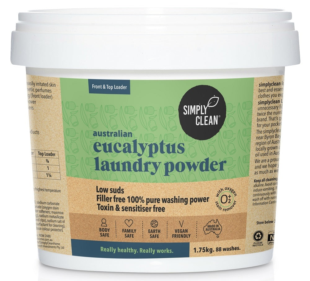 Simply Clean Australian Eucalyptus Laundry 1.75kg