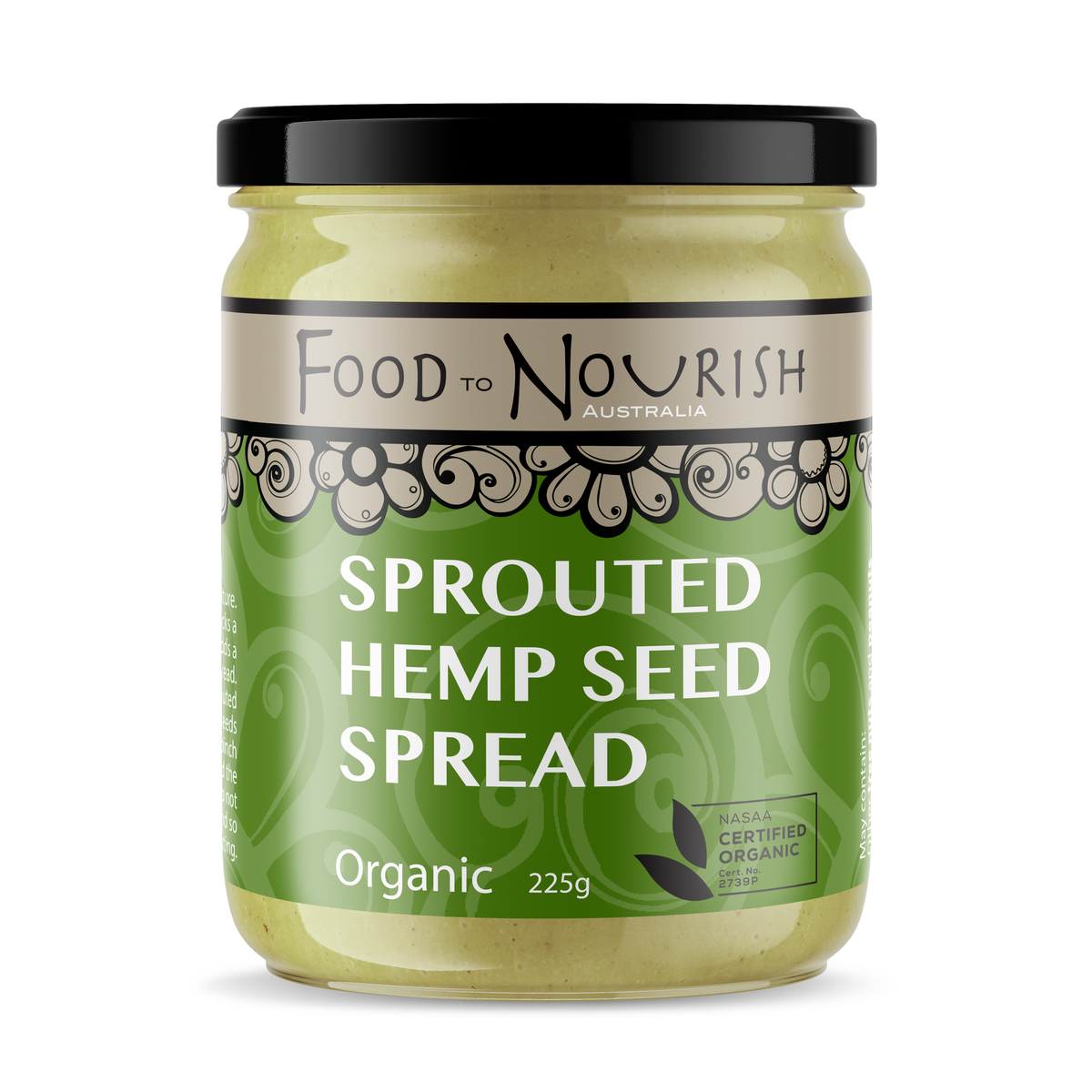 Food to Nourish Sprouted Hemp Seed Spread 225g