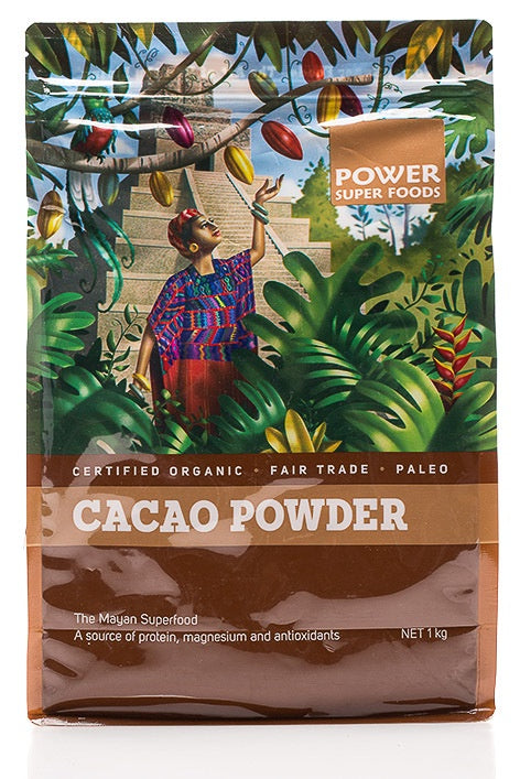 Power Super Foods Cacao Powder (Origin) 1kg