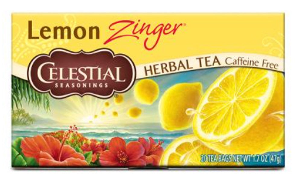 Celestial Tea Lemon Zinger x 20 Tea Bags