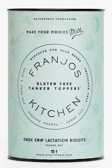 Franjo&#39;s Kitchen Lactation Biscuits ChocChip GF 250g