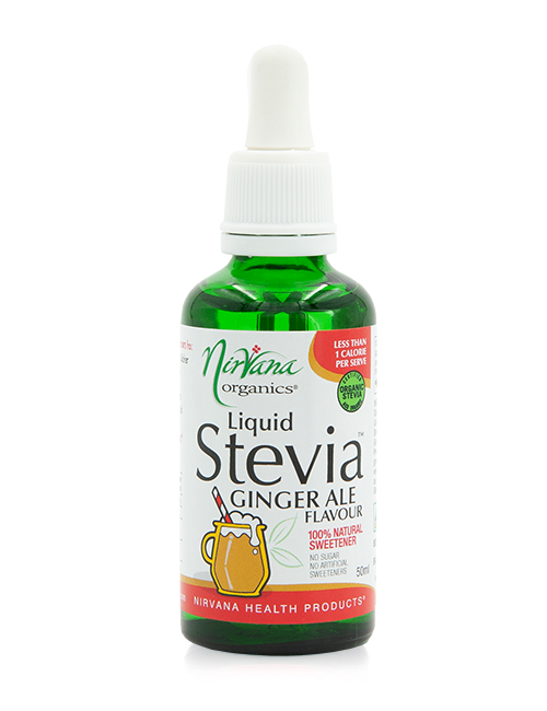 Nirvana Organics Liquid Stevia Ginger Ale 50ml