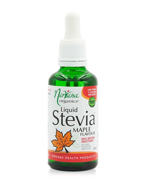 Nirvana Organics Liquid Stevia Maple 50ml