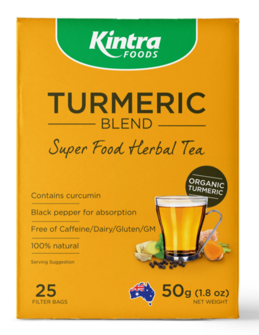 Kintra Foods Turmeric Blend 50g x 25 Tea Bags