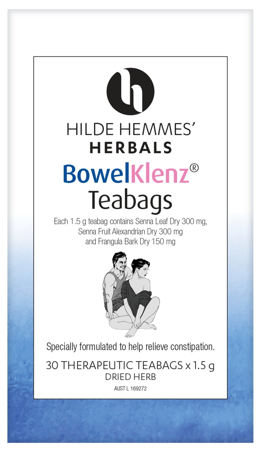 Hilde Hemmes Herbal&#39;s Bowel Klenz x 30 Tea Bags