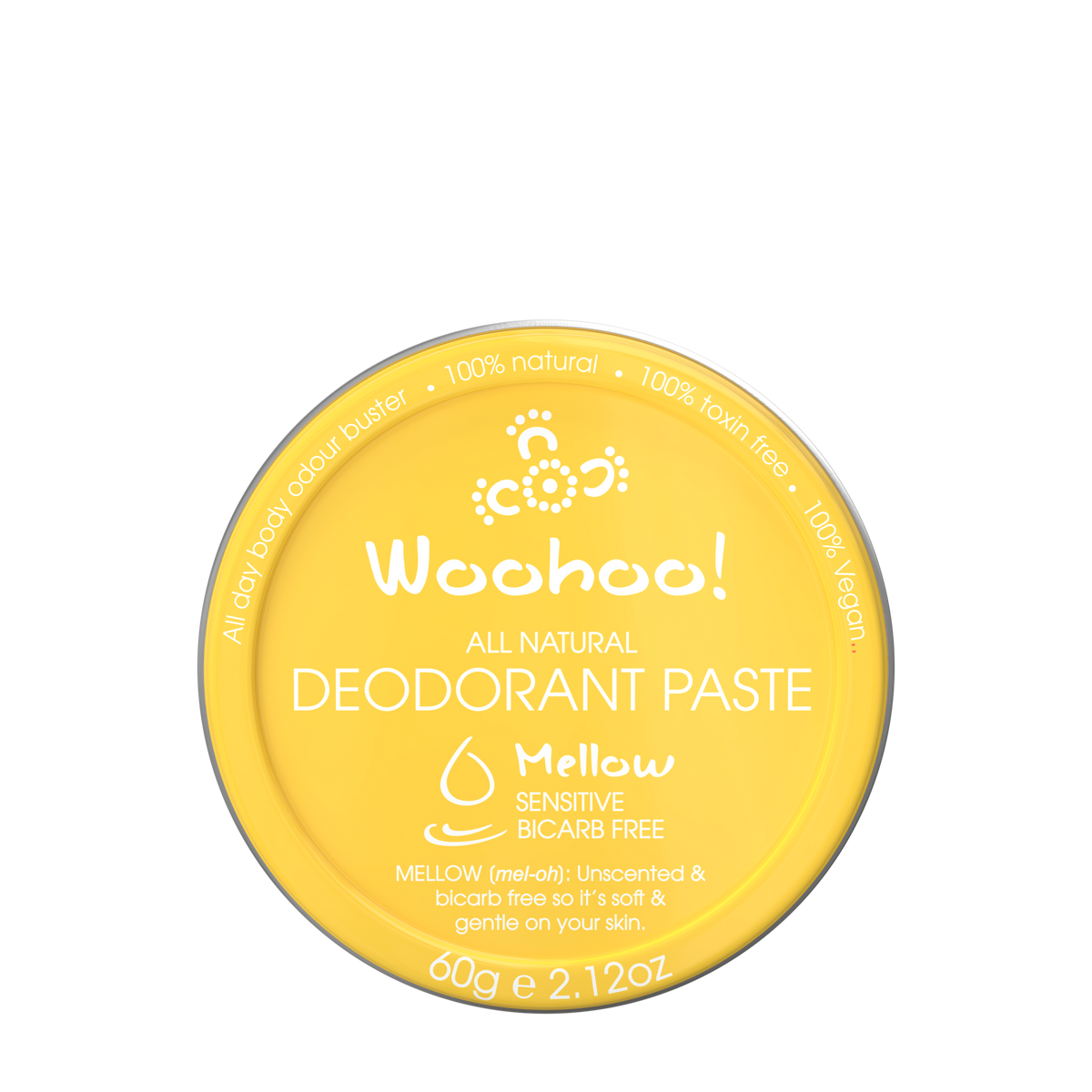 Woohoo Body Natural Deodorant Paste Mellow 70g